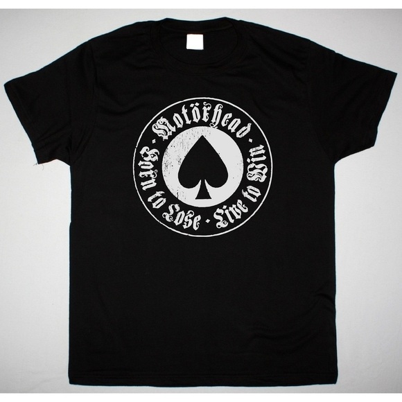 Other - Motorhead Born To Lose Live To Win New Black Tshirt